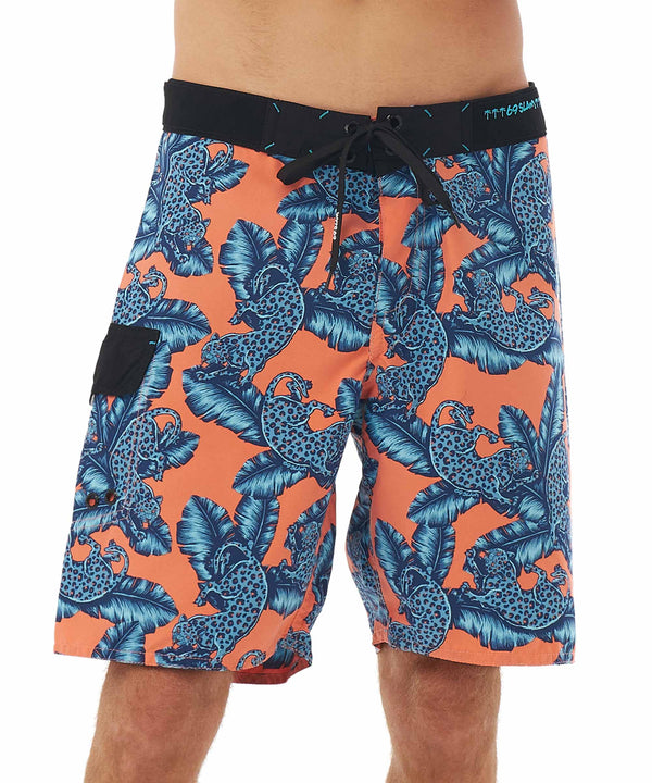 Moške kopalne hlače | LONG LENGHT | JUNGLE BLUE