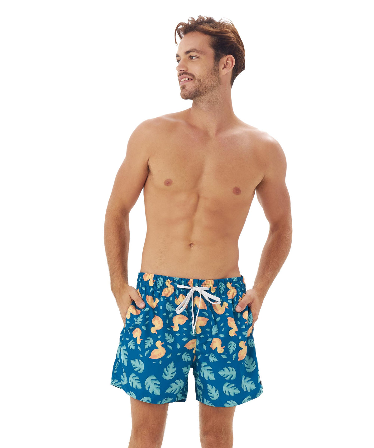 Badehose für Herren | ELASTISCH | 4-WEGE-STRETCH | KWEK