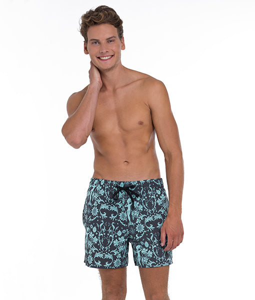 Men's Swimming Trunks | ELASTIC | 4 WAYS STRETCH | MERMAID