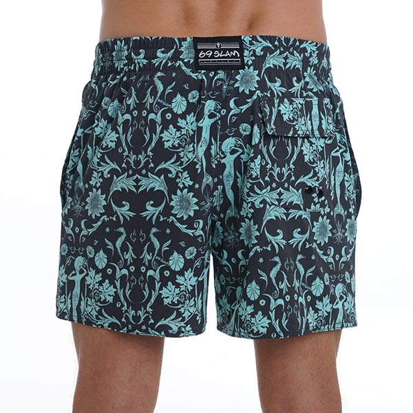 Men's Swimming Trunks | ELASTIC | 4 WAYS STRETCH | MERMAID