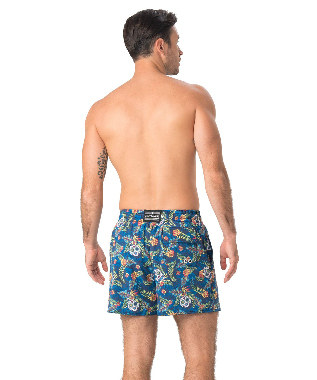 Men's Swimming Trunks | ELASTIC | 4 WAYS STRETCH | Mexico