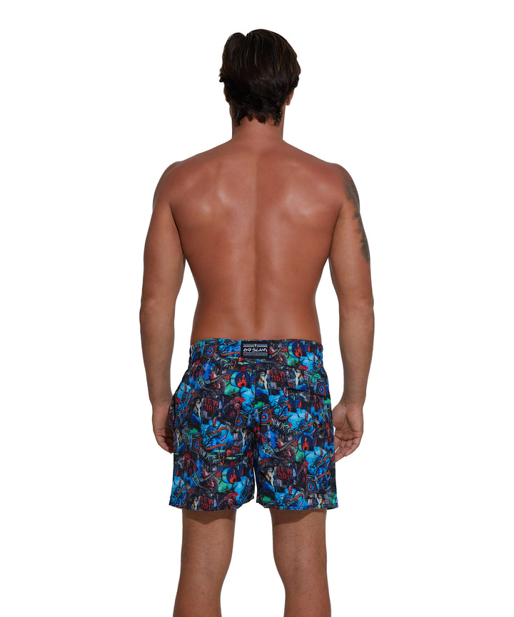 Men's Swimming Trunks | 4 WAYS STRETCH | ELASTIC | PUNK BUSKERS