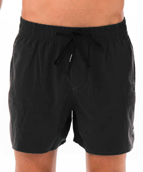 Badeshorts für Herren | ELASTIC | 4 WAYS STRETCH | BLACK