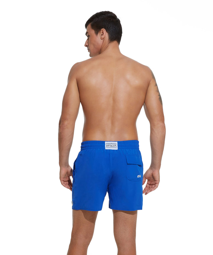 Men's Swimming Trunks | ELASTIC | 4 WAYS STRETCH | DAZZLING BLUE