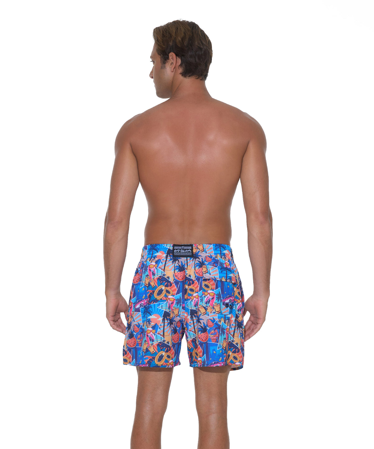 Badehose für Herren | 4-WEGE-STRETCH | ELASTISCH | WILD GARDEN