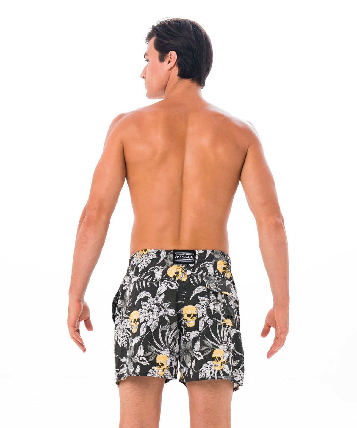 Badeshorts für Herren | ELASTISCH | 4-WEGE-STRETCH | WILD GARDEN