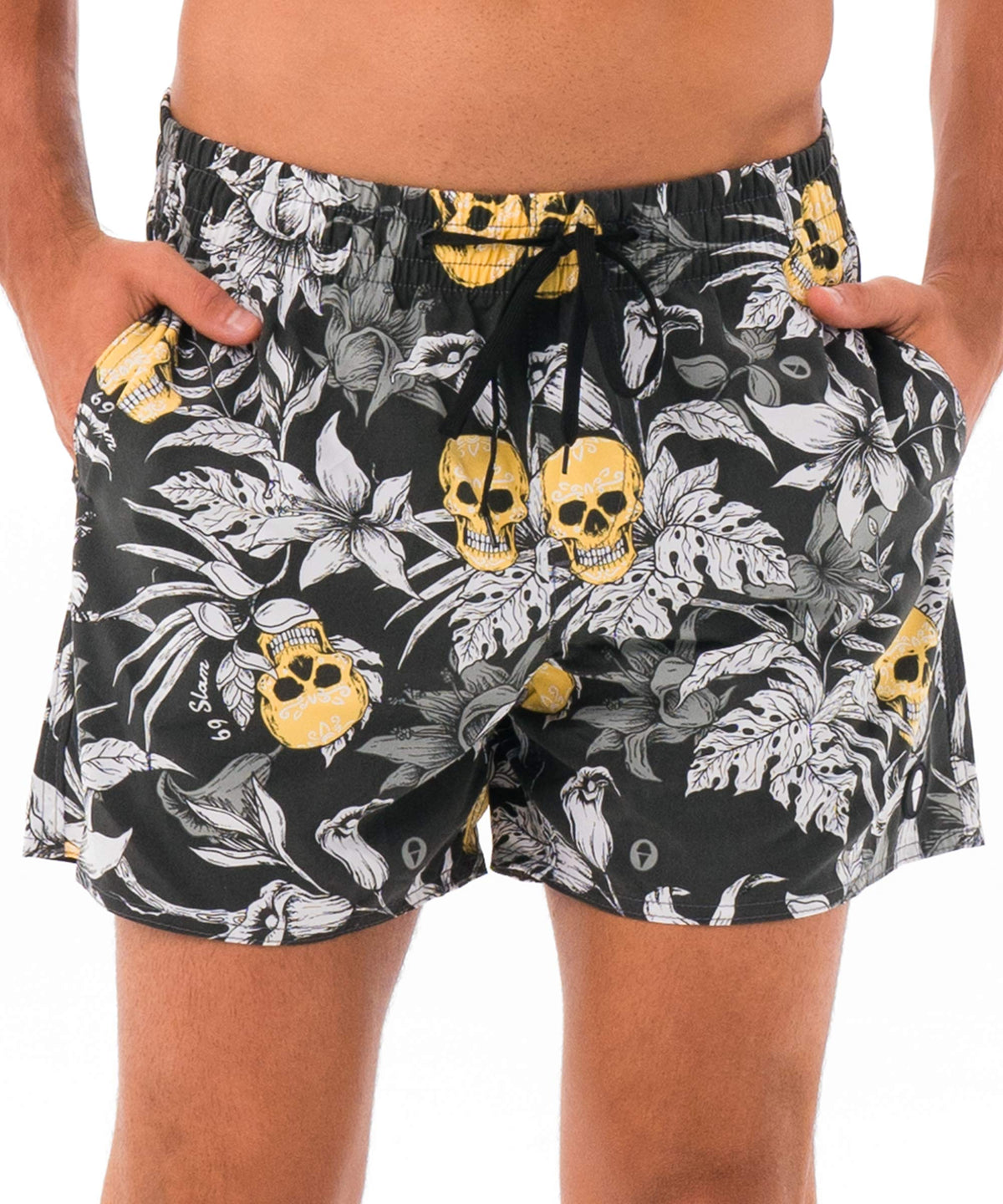 Badeshorts für Herren | ELASTISCH | 4-WEGE-STRETCH | WILD GARDEN