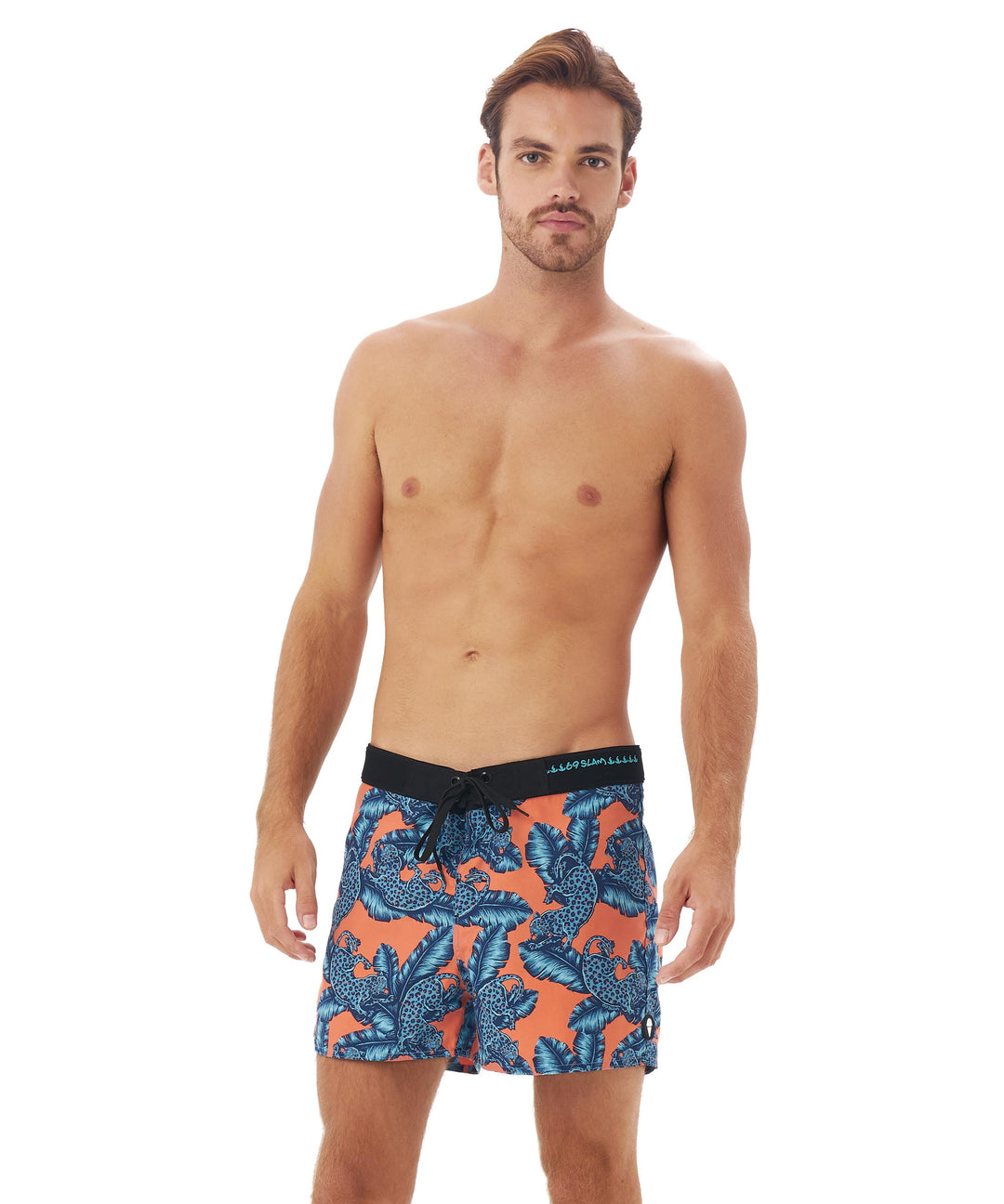 Men's Swimming Trunks | CLASSIC | JUNGLE BLUE