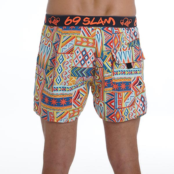 Men's Swimming Trunks | CLASSIC | PATCHWORK