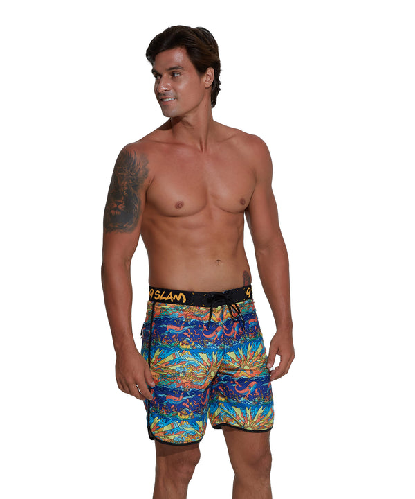 Moške kopalne hlače | MEDIUM LENGHT | DYSTOPIA