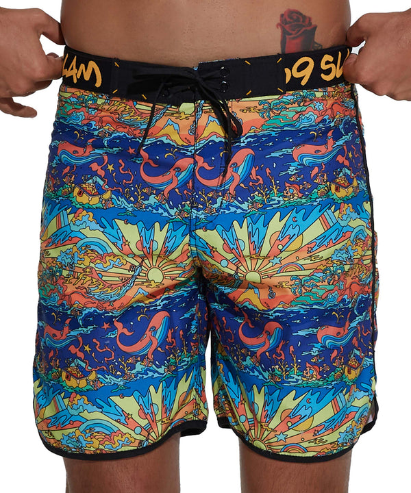 Moške kopalne hlače | MEDIUM LENGHT | DYSTOPIA