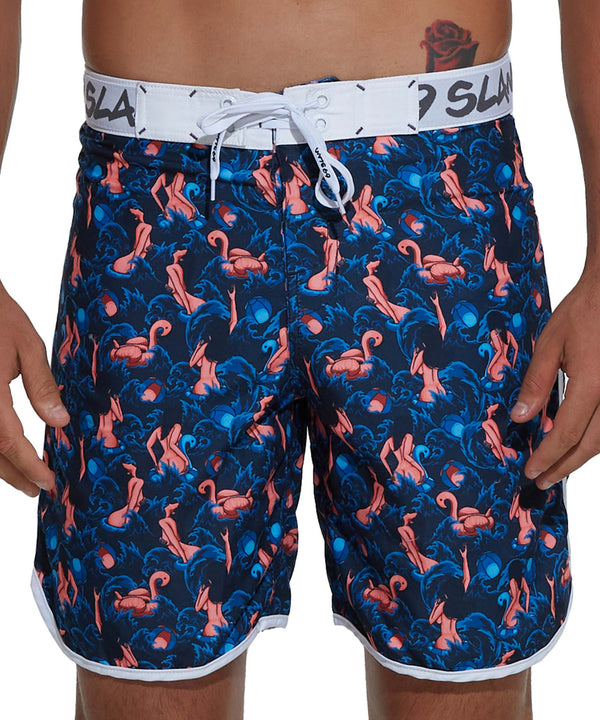 Badeshorts für Herren | MEDIUM LENGHT | GETTING WET DARK