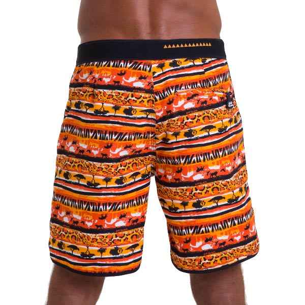 Men's swim shorts | MEDIUM LENGTH | SAVANA ORANGE