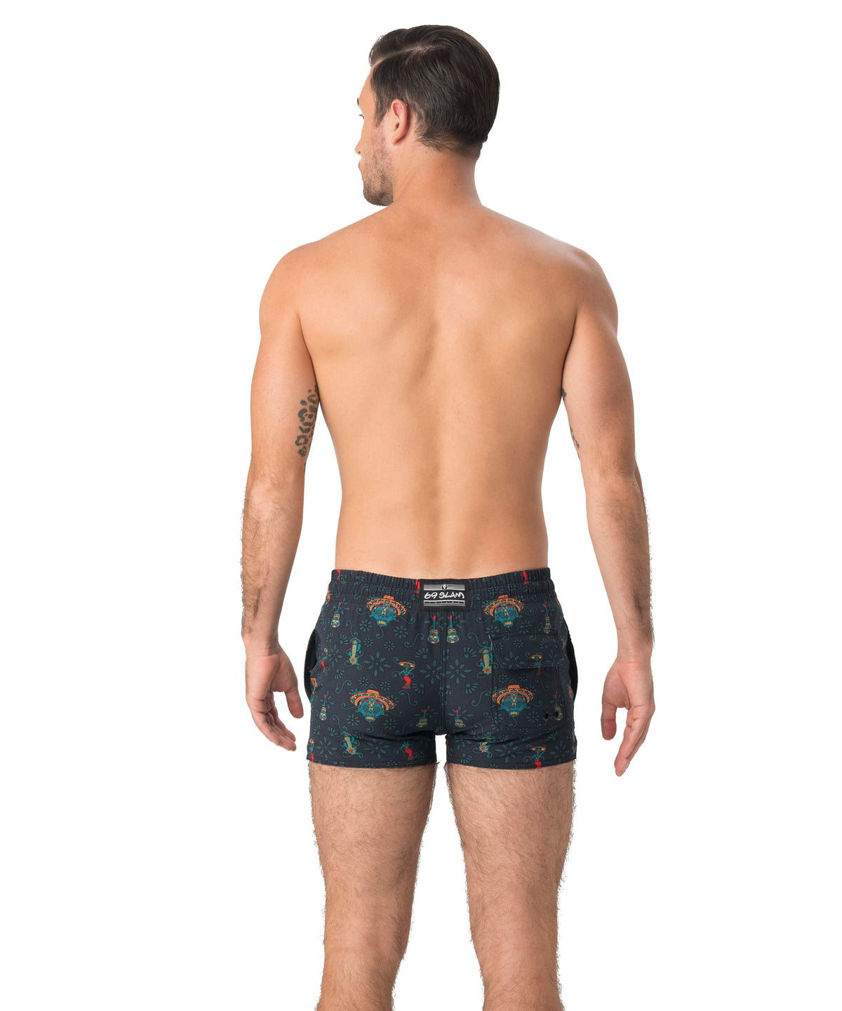 Men's swim shorts | VOLLEY SHORT | 4 WAYS STRETCH | DAY OF THE DEAD