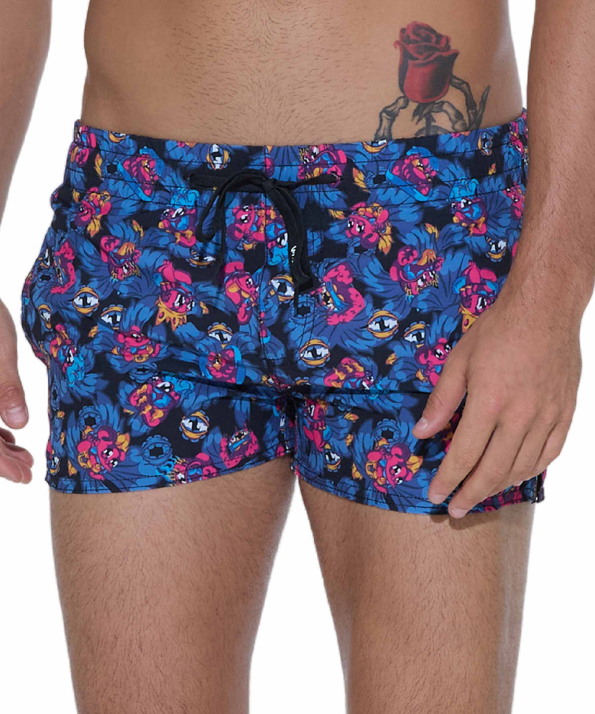 Badehose für Herren | VOLLEY SHORT | 4WAYS STRETCH | 7 DEADLY MONSTERS