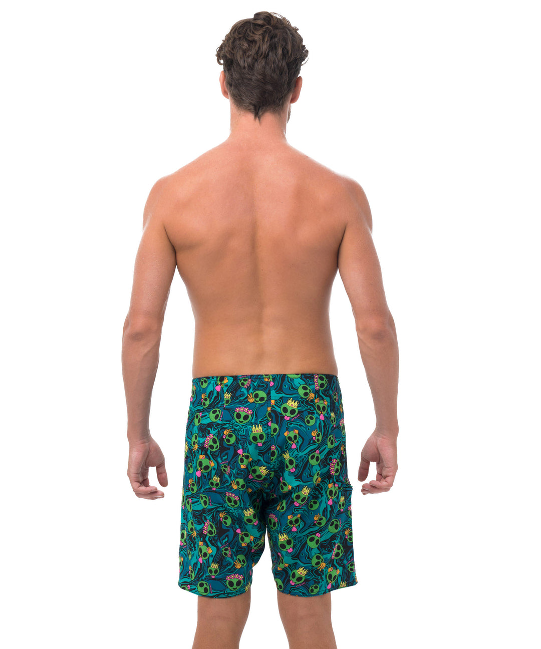 Men's Swimming Trunks | BOARDSHORT | 4 WAYS STRETCH | ALIEN SNAPS