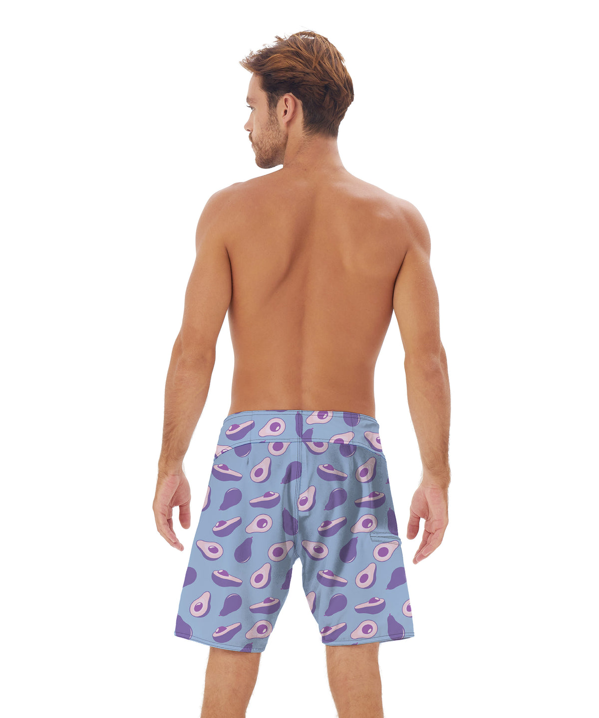 Herren Badeshorts | BOARDSHORT | 4-WEGE-STRETCH | AVOCA BLUE