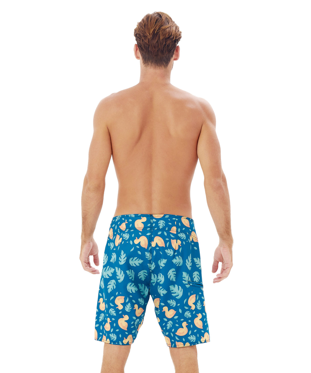 Men's Swimming Trunks | BOARDSHORT | 4 WAYS STRETCH | KWEK