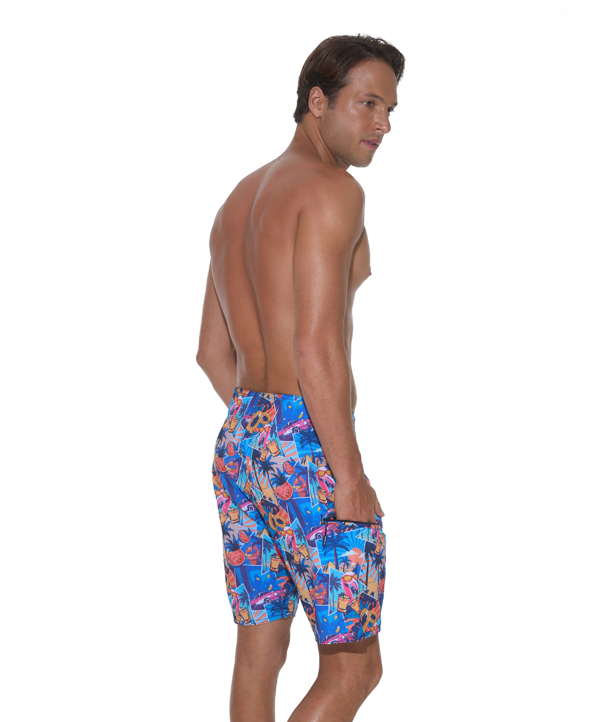 MOŠKE KOPALNE HLAČE | BOARDSHORT | 4 WAYS STRETCH | VICE