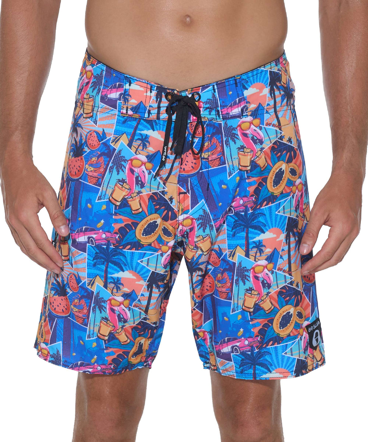 MOŠKE KOPALNE HLAČE | BOARDSHORT | 4 WAYS STRETCH | VICE