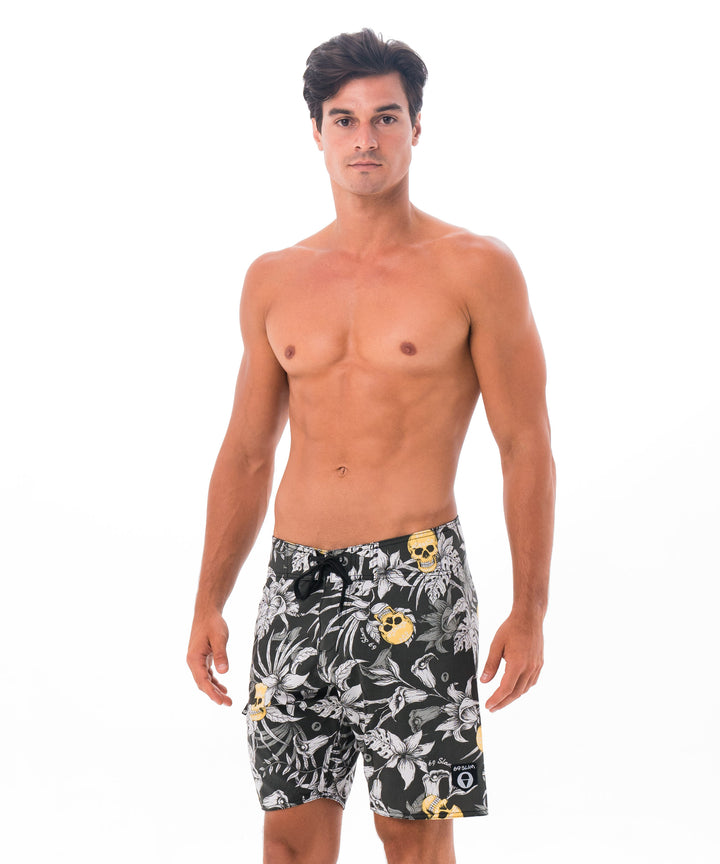 Men's Swimming Trunks | BOARDSHORT | 4 WAYS STRETCH | WILD GARDEN