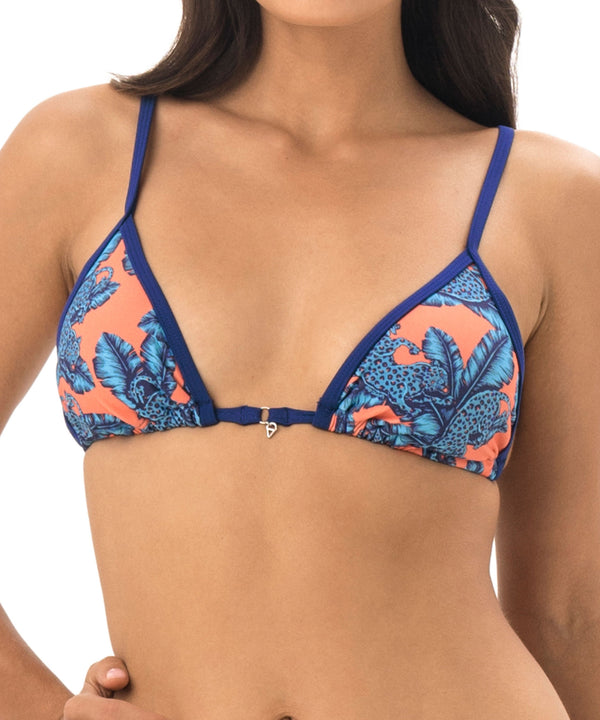 Damen-Bademode | OBERTEIL | BIKINI | JUNGLE BLUE